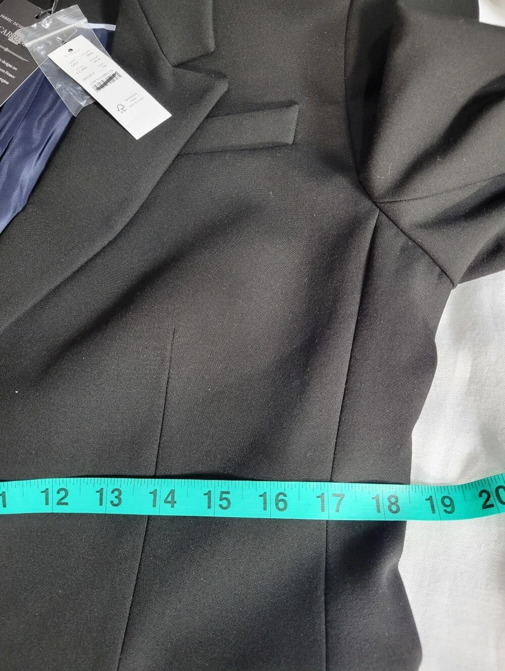 J Crew Madelyn blazer in four-season stretch CC289 Size 10 NWT Black Office